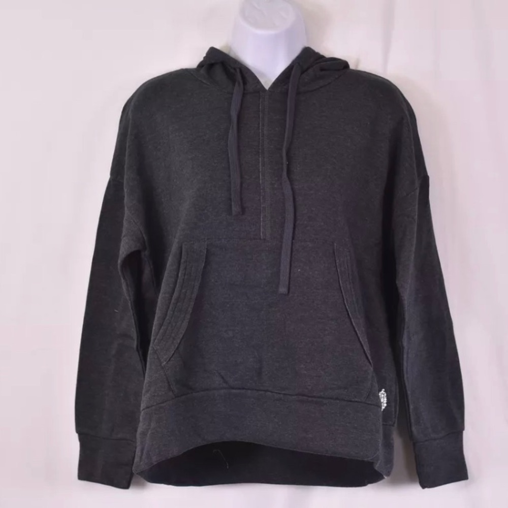Free People Movement Work It Out Hoodie Black